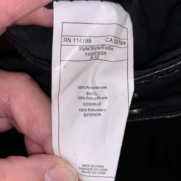 Roxy Mini Black Pleather Messenger Gameday Tote Purse - Picture 8 of 9